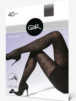 Rajstopy Optica 01 40 Den Nero 4 Gatta