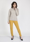 Sweter Estelle SWE 121 Beżowy MKMSwetry Sweter Estelle SWE 121 Beżowy MKMSwetry