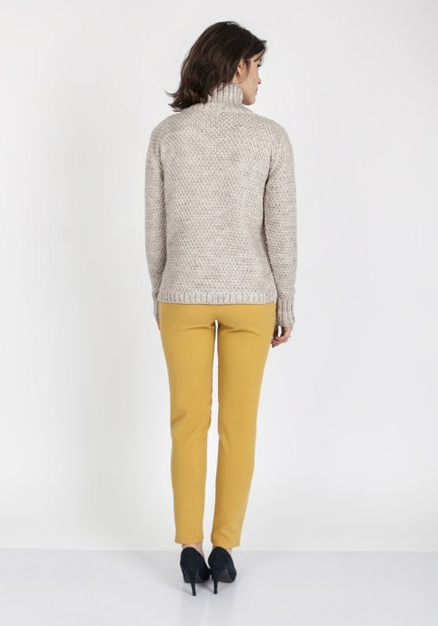 Sweter Estelle SWE 121 Beżowy MKMSwetry Sweter Estelle SWE 121 Beżowy MKMSwetry