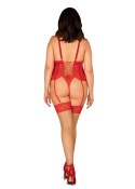 Gorset Blossmina + stringi GRATIS!!! Czerwony Obsessive Gorset Blossmina + stringi GRATIS!!! Czerwony Obsessive