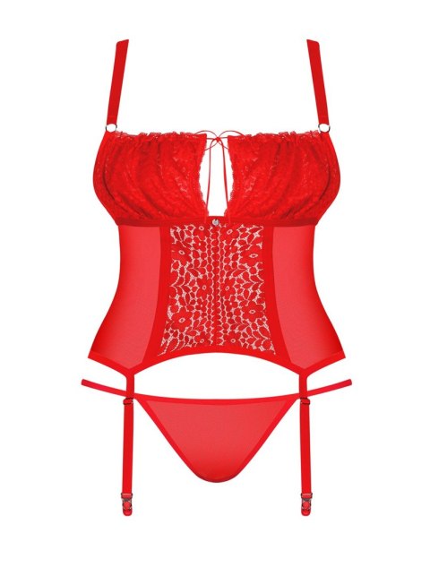 Gorset Blossmina + stringi GRATIS!!! Czerwony Obsessive Gorset Blossmina + stringi GRATIS!!! Czerwony Obsessive