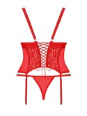 Gorset Blossmina + stringi GRATIS!!! Czerwony Obsessive Gorset Blossmina + stringi GRATIS!!! Czerwony Obsessive