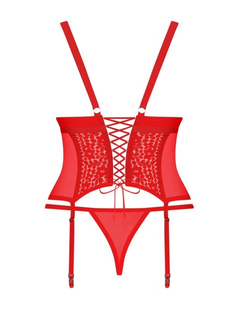 Gorset Blossmina + stringi GRATIS!!! Czerwony Obsessive Gorset Blossmina + stringi GRATIS!!! Czerwony Obsessive