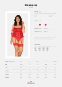 Gorset Blossmina + stringi GRATIS!!! Czerwony Obsessive Gorset Blossmina + stringi GRATIS!!! Czerwony Obsessive