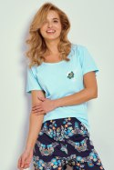 Piżama Kristen 3329 Turkusowa Taro Piżama Kristen 3329 Turkusowa Taro