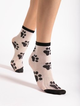 Skarpetki PawPaw 20 Den Black-White Fiore