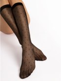 Podkolanówki Quebec 15 Den Black Fiore Podkolanówki Quebec 15 Den Black Fiore