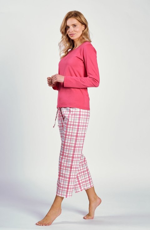 Piżama Daphne 3222 Fuksja Taro