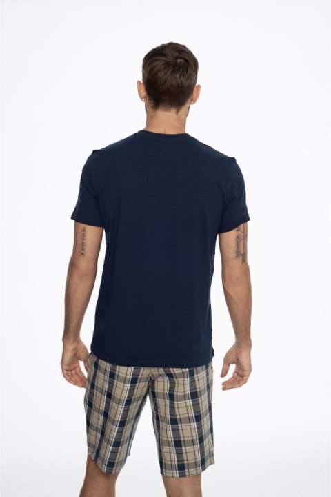 Piżama Ethos 41294-59X Granatowo-Beżowa Henderson Piżama Ethos 41294-59X Granatowo-Beżowa Henderson