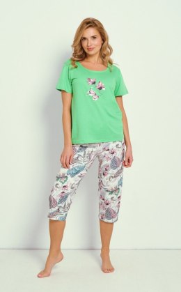 Piżama Lia 3344 Zielona Taro