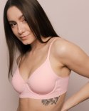 Biustonosz Simple t-shirt Bra Różowy Różowy L Julimex Biustonosz Simple t-shirt Bra Różowy Różowy L Julimex