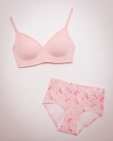 Biustonosz Simple t-shirt Bra Różowy Różowy L Julimex Biustonosz Simple t-shirt Bra Różowy Różowy L Julimex