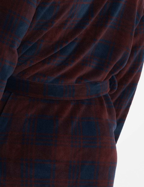 Szlafrok Undergo 40985-83X Bordowy Henderson