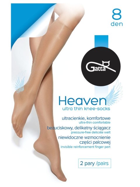 Podkolanówki Heaven 8 Den Gatta