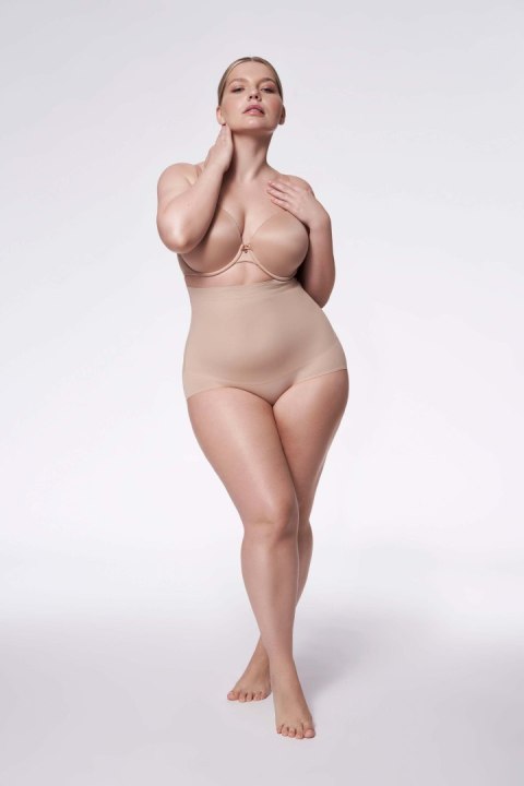 Figi 241 Basic High-Waist Panty Naturalne Julimex