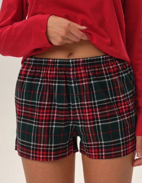 Piżama Feli 41898-33X Czerwone Henderson Ladies