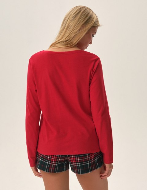 Piżama Feli 41898-33X Czerwone Henderson Ladies