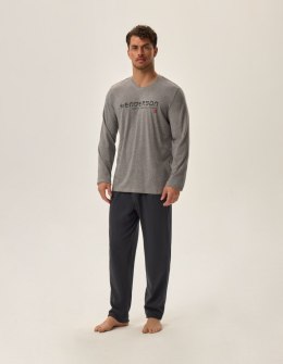 Piżama Japan 41911-90X Szara Henderson