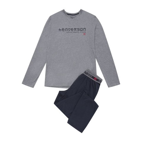 Piżama Japan 41911-90X Szara Henderson