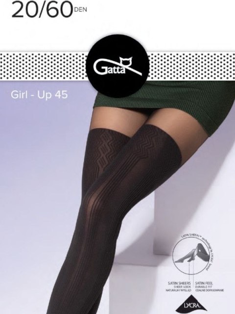 Rajstopy Girl Up 45 20/60 Den Gatta