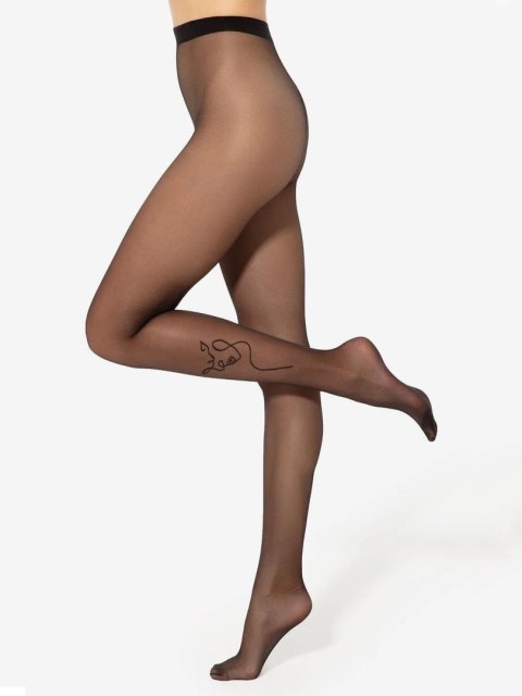 Rajstopy Tattoo 07 Nero Gatta