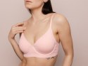 Biustonosz Simple t-shirt Bra Różowy Julimex