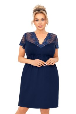 Koszula nocna Livia Plus Dark Blue Donna