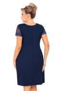 Koszula nocna Livia Plus Dark Blue Donna