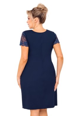 Koszula nocna Livia Plus Dark Blue Donna