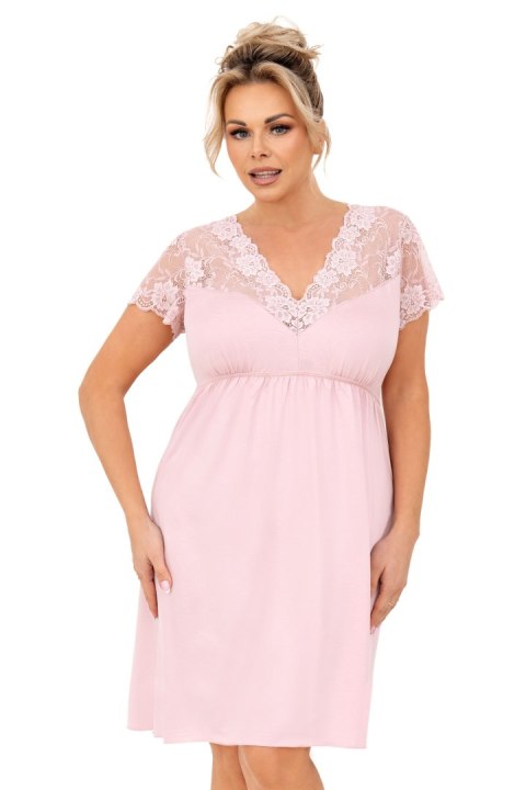 Koszula nocna Livia Plus Powder Pink Donna