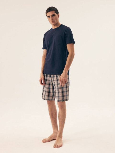 Piżama Dexter 42617-59X Granatowa Henderson