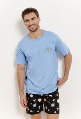 Piżama Spenser 3393 Niebieska Taro