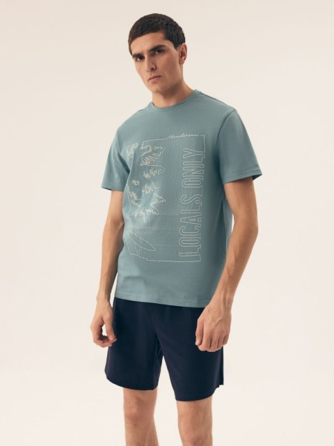 Piżama Surf 42598-77X Zielona Henderson