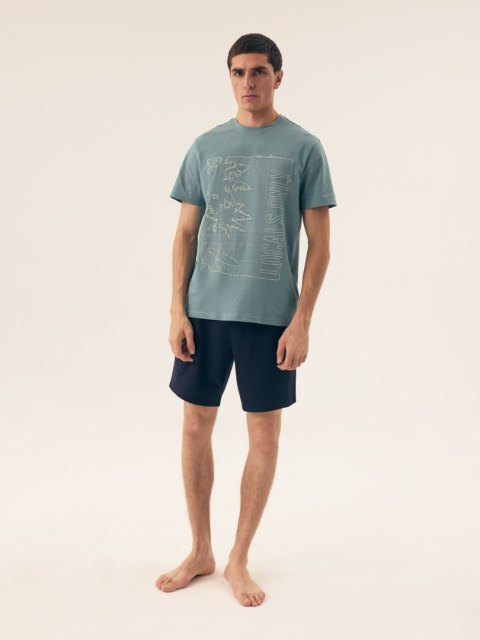 Piżama Surf 42598-77X Zielona Henderson