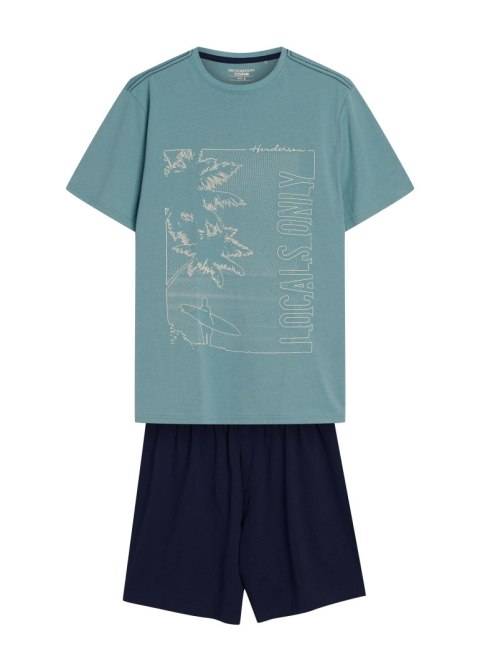 Piżama Surf 42598-77X Zielona Henderson