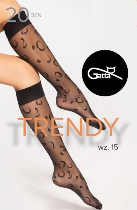 Podkolanówki Trendy Line 15 20 Den Gatta