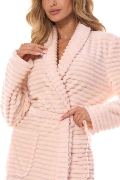 Szlafrok Ritta długi 2415 Morela L&amp;L