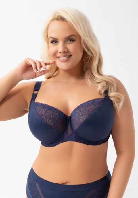 Biustonosz Astrid K970 Granatowy Gorsenia