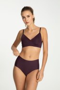 Biustonosz Simple t-shirt Bra Dark Plum Julimex