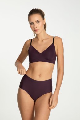 Biustonosz Simple t-shirt Bra Dark Plum Julimex