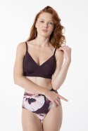 Biustonosz Simple t-shirt Bra Dark Plum Julimex