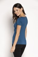 Bluzka Carla Krótki rękaw Indygo Babell