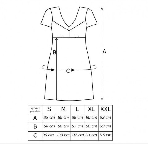 Koszula nocna Daria Cappucino Donna