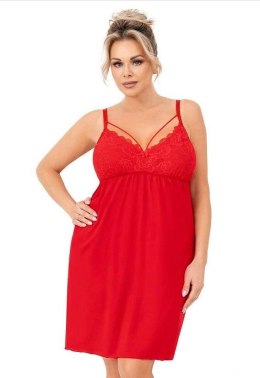 Koszula nocna Sylvia Plus Czerwona Donna