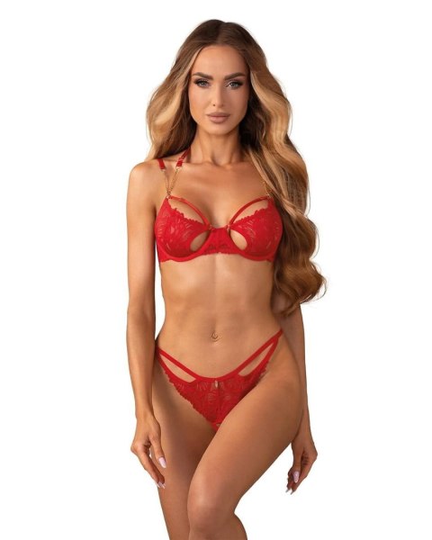 Komplet Matildea Crotchless Set Obsessive