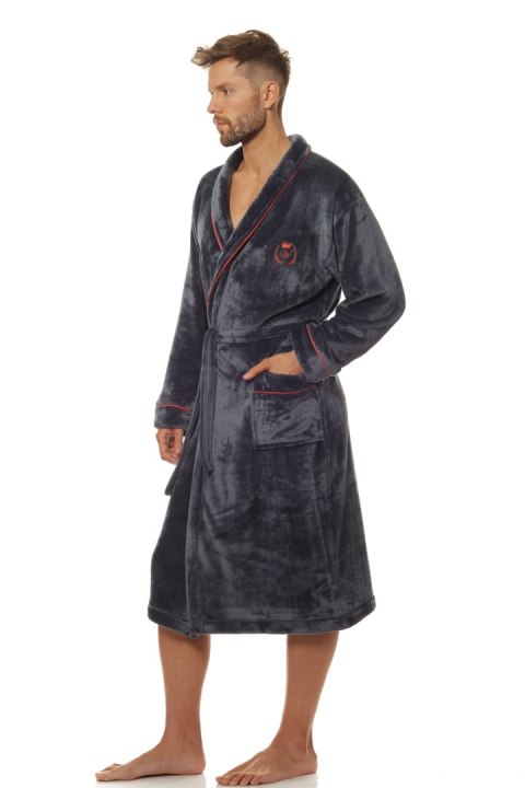 Szlafrok Luca 2111 Grafitowy L&amp;L