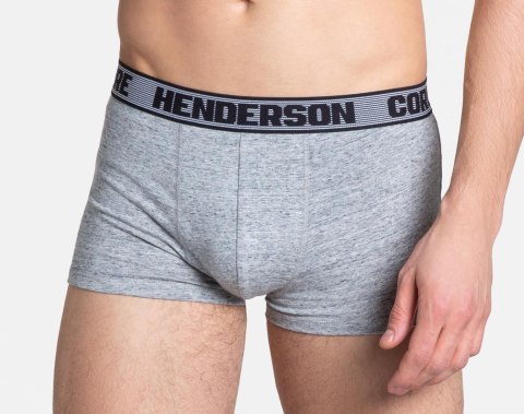 Bokserki Lynx 38833-MLC Zestaw 2 sztuk Czarno-Szare Henderson