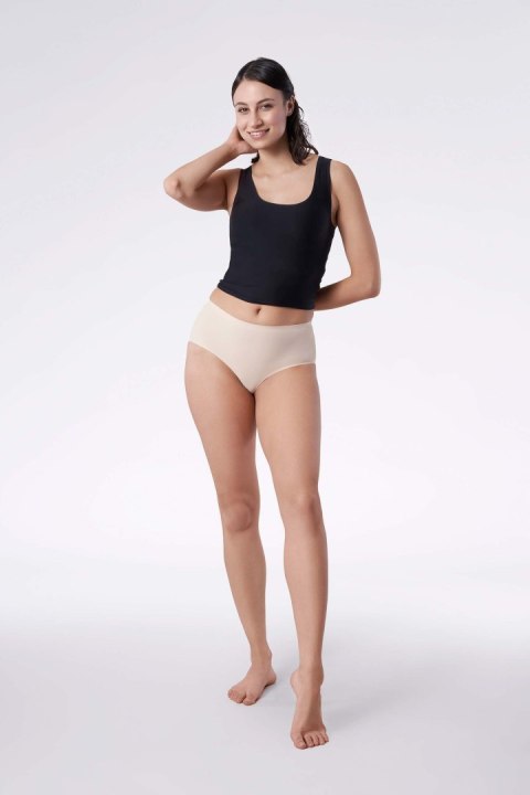 Figi Simple Maxi Beż Julimex