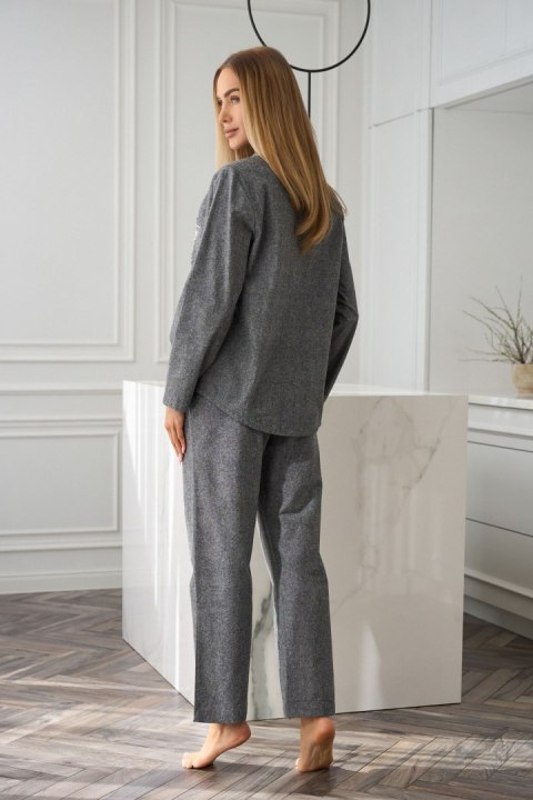 Piżama Coco 2531 Szara L&amp;L