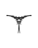 Stringi Celia Noir otwarte Obsessive